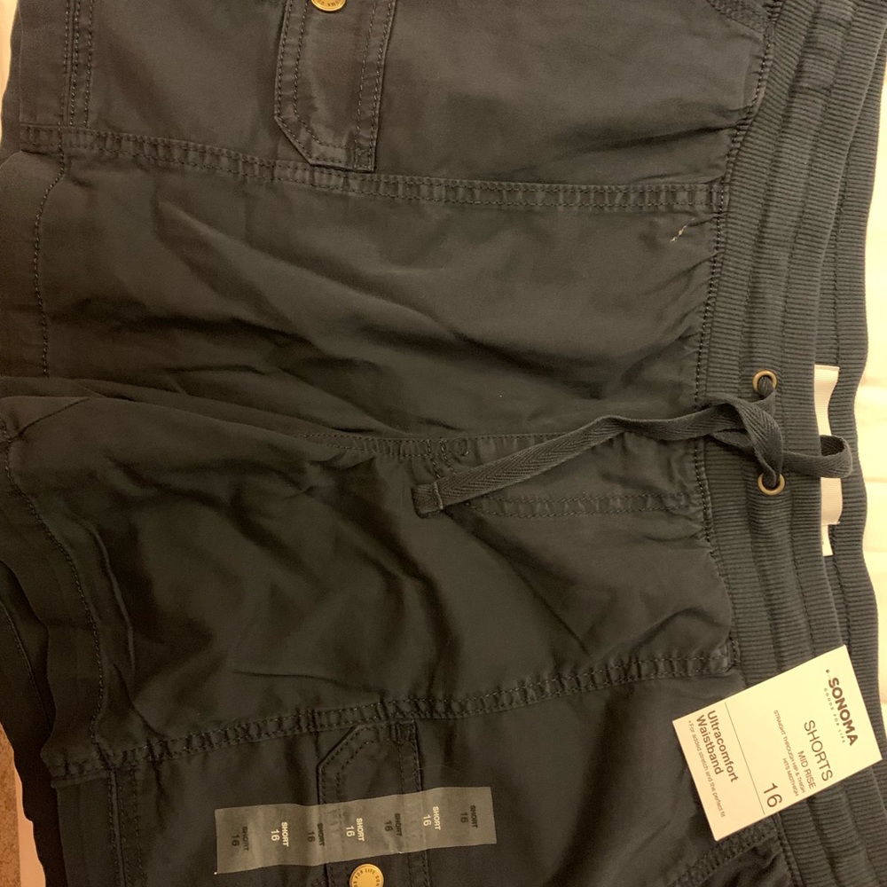 Navy Sonoma cargo shorts